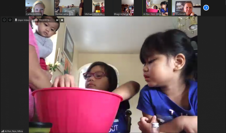 Learning never stops. Parents and kids learned about mixtures during our first virtual learning session with WQED. 